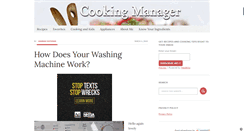 Desktop Screenshot of cookingmanager.com